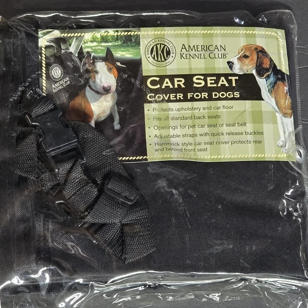 American Kennel Club Dog Car Seat Cover Hammock Style